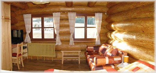 apartmán 3 lůžka - pokoj