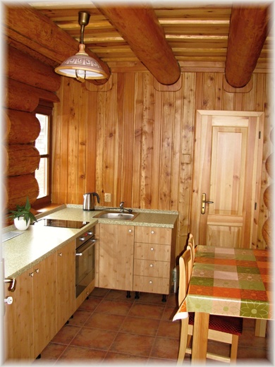 apartmán 3 lůžka - kuchyň