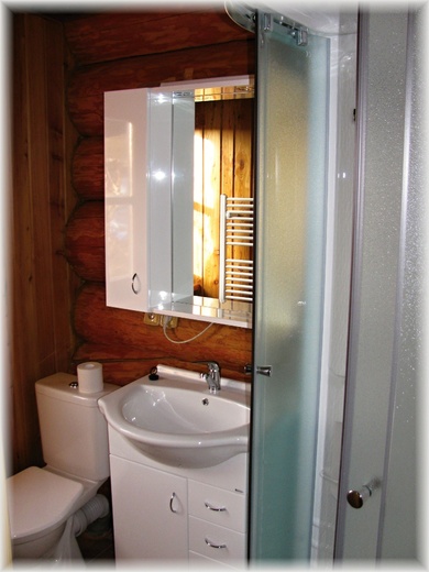apartmán 3 lůžka - sociální zařízení