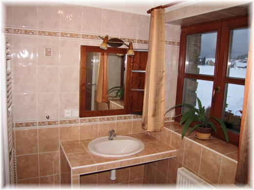Apartman pro 5 osob - soc. zařízení